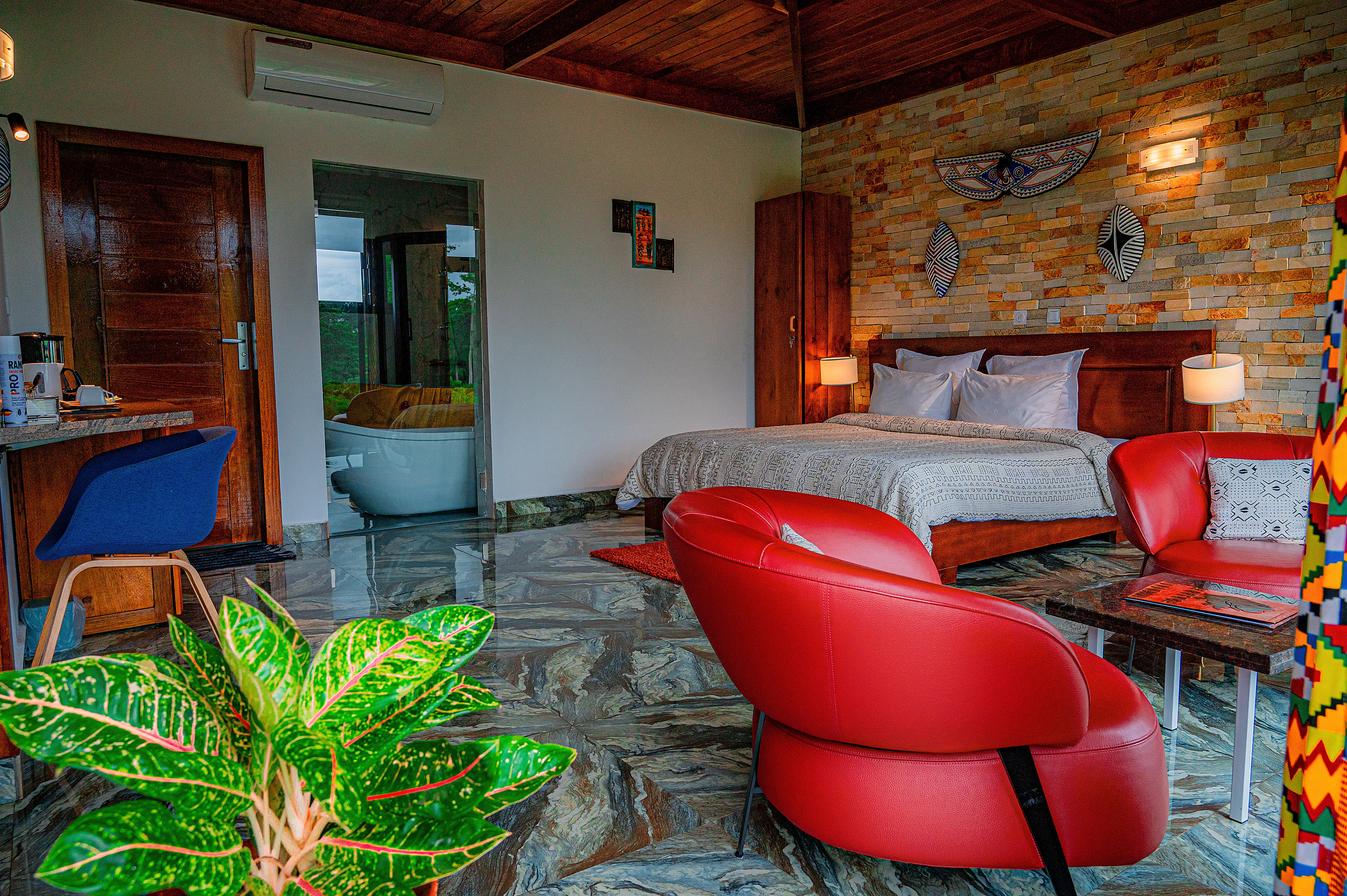 Suite au premier étage avec vue